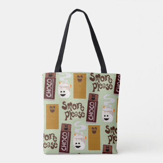 Cutie Smores alsjeblieft Tote Bag (Achterkant)
