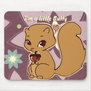 Cutie Squirrel Mousepad Muismat