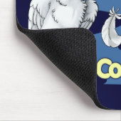 "Cutie" Sulfur Crested Cockatau Mousepad Muismat (Hoek)