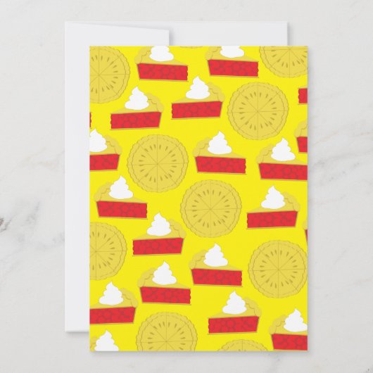 Cutie taart kersentaart 1e verjaardag Schattigee u Kaart (Achterkant)