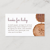 Cutie taart luier boeken voor Baby insert Kaart