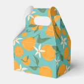 Cutie thema Sinaasappel Clementine Tangerine Manda Bedankdoosjes (Achterkant)