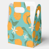 Cutie thema Sinaasappel Clementine Tangerine Manda Bedankdoosjes (Geopend)