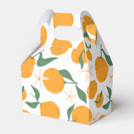 Cutie thema Sinaasappel Clementine Tangerine Manda Bedankdoosjes