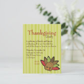 Cutie Turkey Kaart (Staand voorkant)