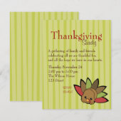 Cutie Turkey Kaart (Voorkant / Achterkant)