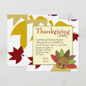 Cutie Turkey Kaart (Voorkant / Achterkant)