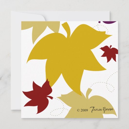 Cutie Turkey Kaart (Achterkant)