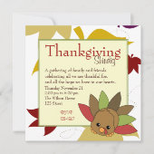 Cutie Turkey Kaart (Voorkant)