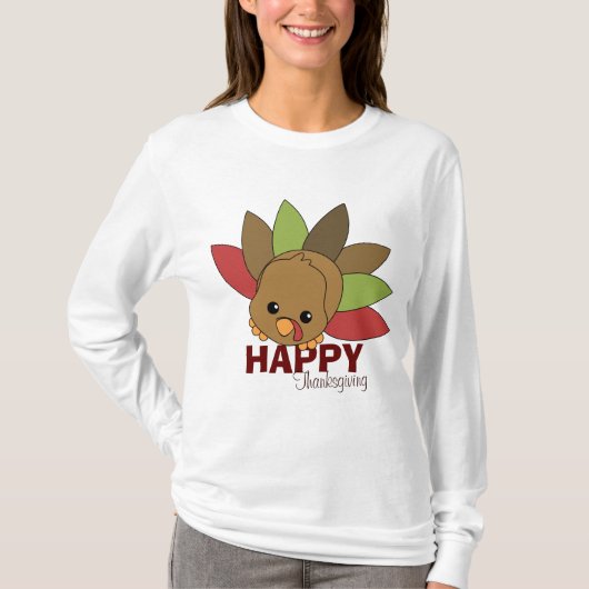 Cutie Turkey T-shirt (Voorkant)