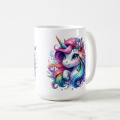 Cutie Unicorn  Koffiemok (Voorkant rechts)