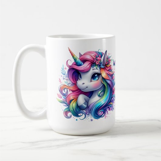 Cutie Unicorn  Koffiemok (Links)