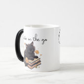 Cutie voor onderweg magische mok (Voorkant links)