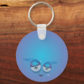 CutieBounce Sleutelhanger blauw (Voorkant)