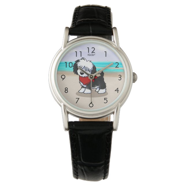Cutieface Havanese Watch Horloge (Voorkant)