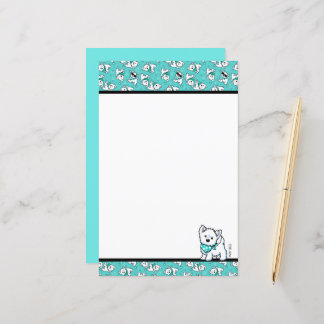 Cutieface Westies KiniArt Stationery