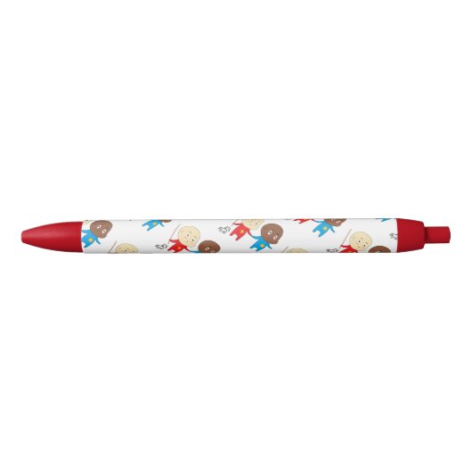 Cutieful Kinder Art Babies St. Nicholas Sinterklaa Zwarte Inkt Pen (Voorkant)