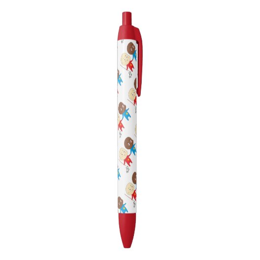 Cutieful Kinder Art Babies St. Nicholas Sinterklaa Zwarte Inkt Pen (Achterkant (Verticaal))