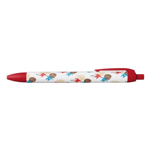 Cutieful Kinder Art Babies St. Nicholas Sinterklaa Zwarte Inkt Pen (Bovenkant)