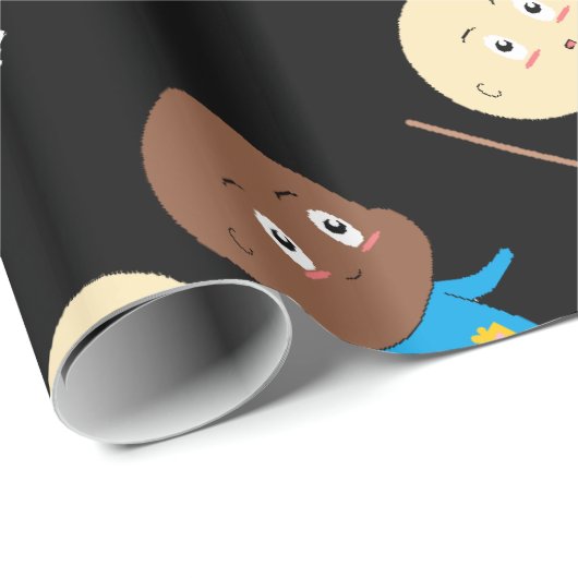 Cutieful Kinder Art Baby St. Nicholas Sinterklaas Cadeaupapier (Rol Hoek)