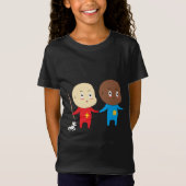Cutieful Kinder Art Design Funny Baby St. Nicholas T-shirt (Voorkant)