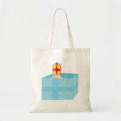 Cutieful Kinder Art Funny St. Nicholas Sinterklaas Tote Bag (Voorkant)