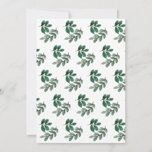 Cuties | Twin Baby shower Kaart (Achterkant)