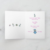 Cutietoots Geboorteaankondiging - Baby boy Aankondiging (Binnen)