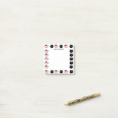 Cutkat en koffie post-it® notes (Op bureau)