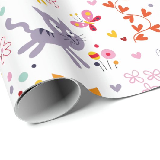 Cutkat en ventilator cadeaupapier (Rol Hoek)