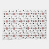 Cutkat-patroon Theedoek (Horizontaal)