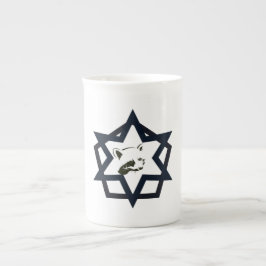 Cutkat Porselein Kop