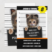 Cutkat stoute jongen kaart (Voorkant / Achterkant)