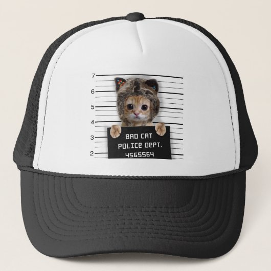 Cutkat stoute jongen trucker pet (Voorkant)