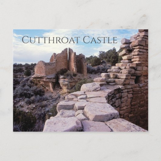 Cutkeel Castlet, Hovenweep National Monument (UT) Briefkaart (Voorkant)