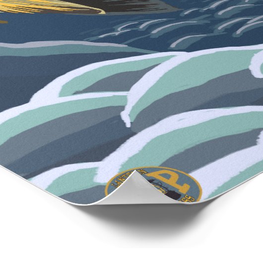 Cutkeel-forel dwarsdoorsnede poster (Hoek)