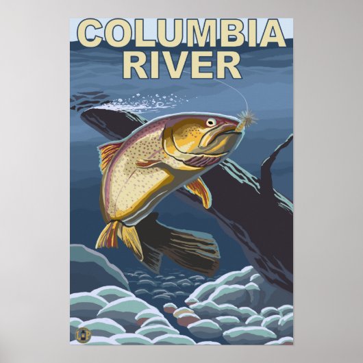 Cutkeel-forel dwarsdoorsnede poster (Voorkant)