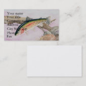 Cutkeel-forel-Visitekaartje Visitekaartje (Voorkant / Achterkant)