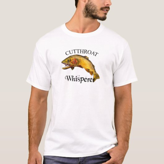 Cutkeel forel Whisperer Light T-shirt (Voorkant)