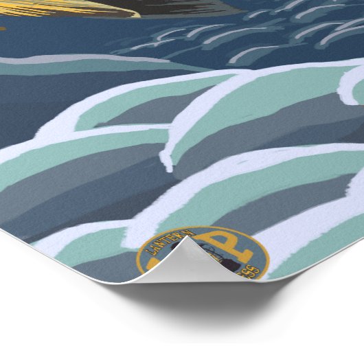 Cutkeelforel FishingUtah Poster (Hoek)