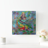 Cutketijdhouder Vierkante Klok (Huis)