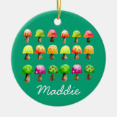 Cutkleurig champignons ornament (Voorkant)