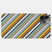 Cutkleurig geometrische strepen patroon Case-Mate iPhone case (Achterkant (horizontaal))