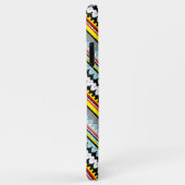 Cutkleurig geometrische strepen patroon Case-Mate iPhone case (Achterkant/rechts)