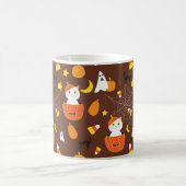 Cutkleurig halloween patroon koffiemok (Center)