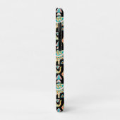 Cutkleurig indianenolifantenpatroon Case-Mate iPhone case (Achterkant/links)