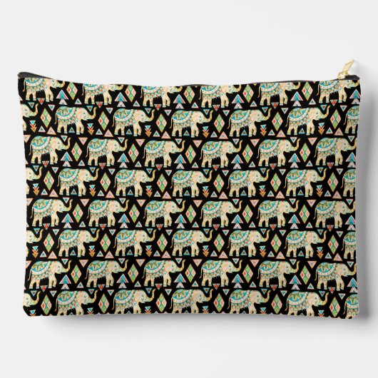 Cutkleurig indianenolifantenpatroon etui (Achterkant)