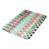 Cutkleurig patroon badmat (Gekanteld)