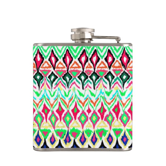 Cutkleurig patroon heupfles (Achterkant)