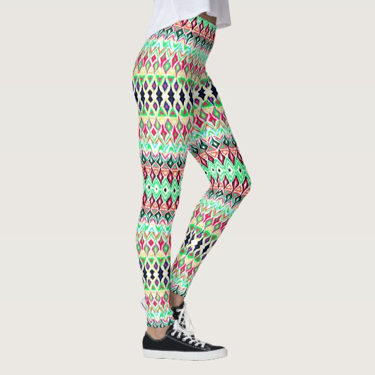 Cutkleurig patroon leggings (Rechts)